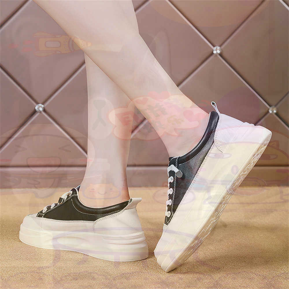 Office Tech Outfits - Mocassins épais à lacets pour femmes,