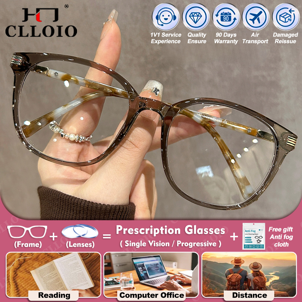 Office High Tech - CLLOIO rond grand cadre myopie lecture