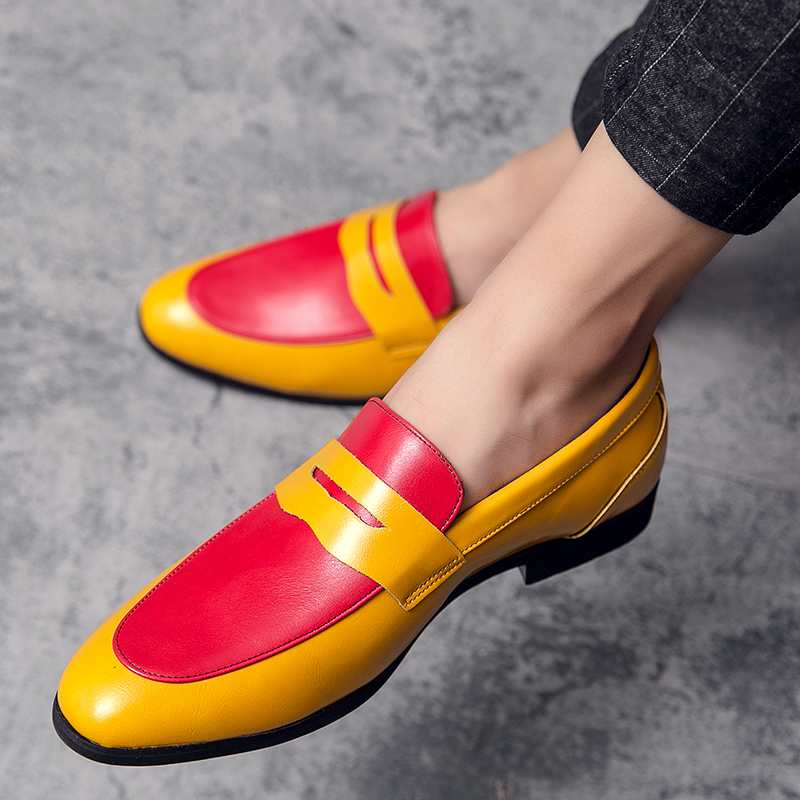 Office High Tech - Chaussures habillées en cuir pour hommes,