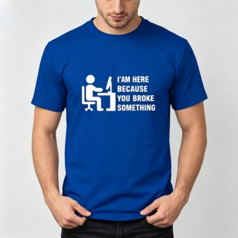 T-shirt en coton doux pour hom - Office Tech For Men avis et prix