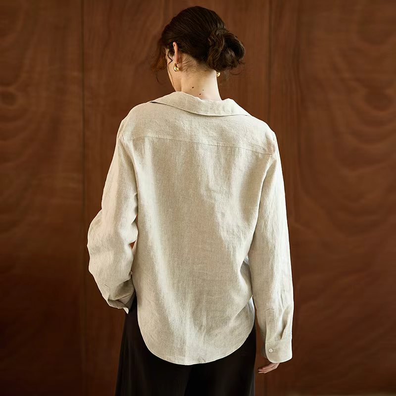 Chemise pour femme 100% lin à  - Office High Tech avis et prix